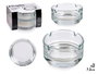 Vivalto Set de 2 Cendriers en Verre Transparent 7,2 cm (Set de 36)
