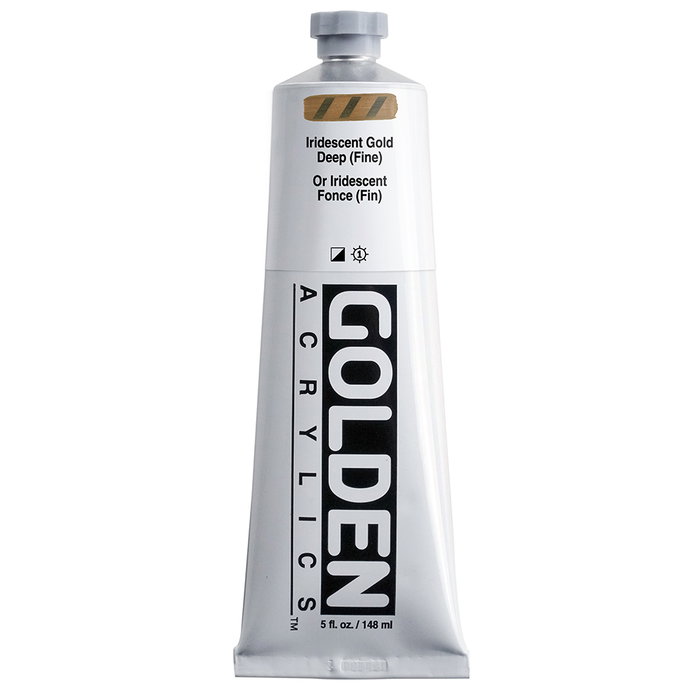 Golden Couleurs Acryliques Heavy Body Iridescent Or Foncé (Fin) 148 ml Golden Couleurs Acryliques Heavy Body Iridescent Or Foncé (Fin) 148 ml