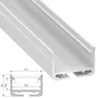 Profil en aluminium type SILEDA 2,02 m - Laqué blanc