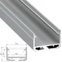 Profil en aluminium type SILEDA 2,02 m - Laqué blanc
