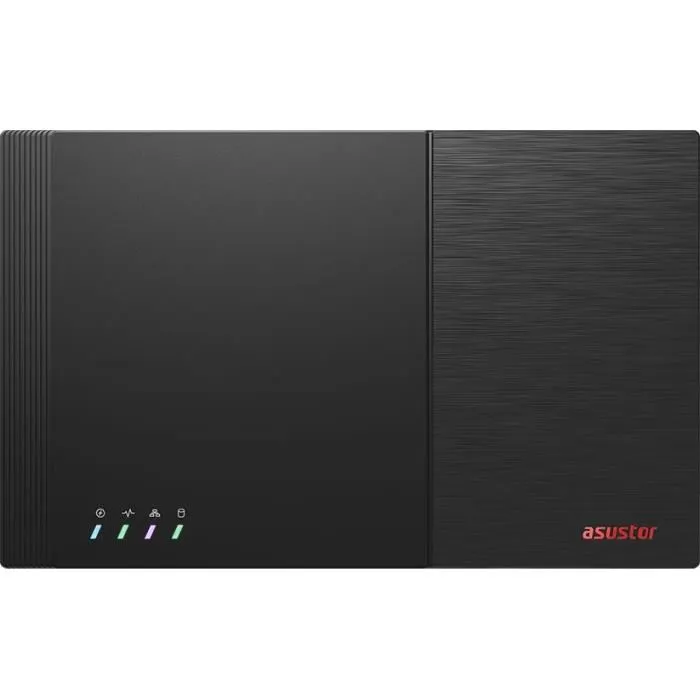 ASUSTOR FS6712X Flashstor 12 Pro - Serveur NAS 12 baies SSD NVMe avec port 10GbE, processeur Quad-Core 2.0 GHz et 4 Go DDR4 - Pour créatifs, entreprises et virtualisation