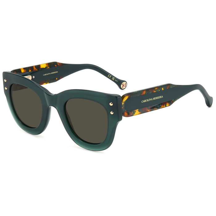 Carolina Herrera HER-0222-S-ACK Lunettes de soleil Vert et Gris Carolina Herrera HER-0222-S-ACK Lunettes de soleil Vert et Gris