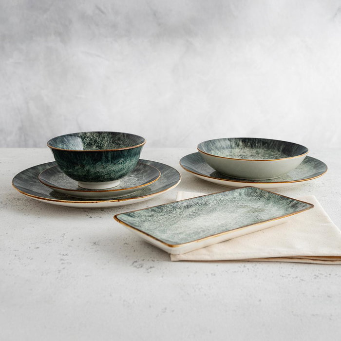 Bandeja Porcelana Stela Bidasoa 25x12 cm