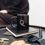 ERIK - Tasse Mug en Céramique Reine, 350 ml - Capacité Grand Format - Lavable au Lave-vaisselle et Micro-ondes