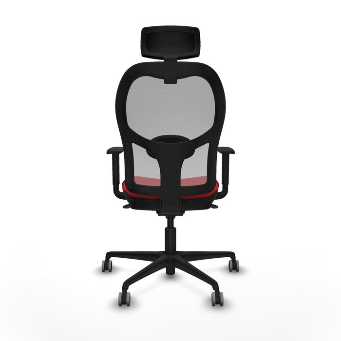Piqueras y Crespo Chaise de Bureau avec Appui-tête Jorquera 1D036G2 Rouge