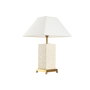 Lampe de bureau Home ESPRIT Blanc Beige Doré 50 W 220 V