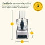 Cuisinart FP5E Robot de cuisine compact Gris et Argenté