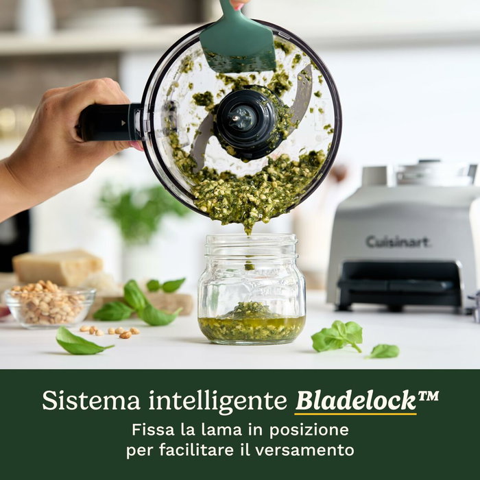 Cuisinart FP5E Robot de cuisine compact Gris et Argenté Cuisinart FP5E Robot de cuisine compact Gris et Argenté