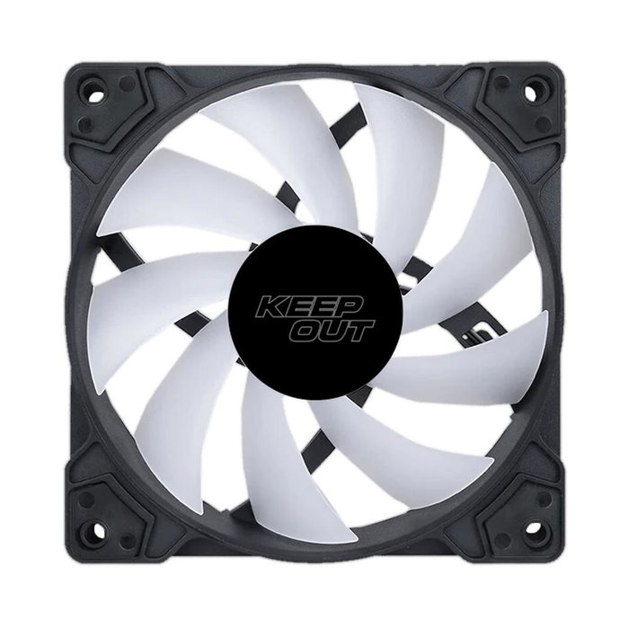 Keep Out XFC-120F RGB Ventilateur de boîtier 120 mm noir