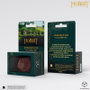 Q Workshop Le Hobbit Spindown jumbo dé Ember TCG D20 rouge scintillant