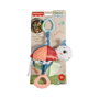 Fisher-Price Peluche Bébé Tortue Rebondissante Sea Me Bounce - Jouet Câline-Traction avec Sons, Langues Multiples, Tissu Recyclé, Inspiré WWF, +3 Mois