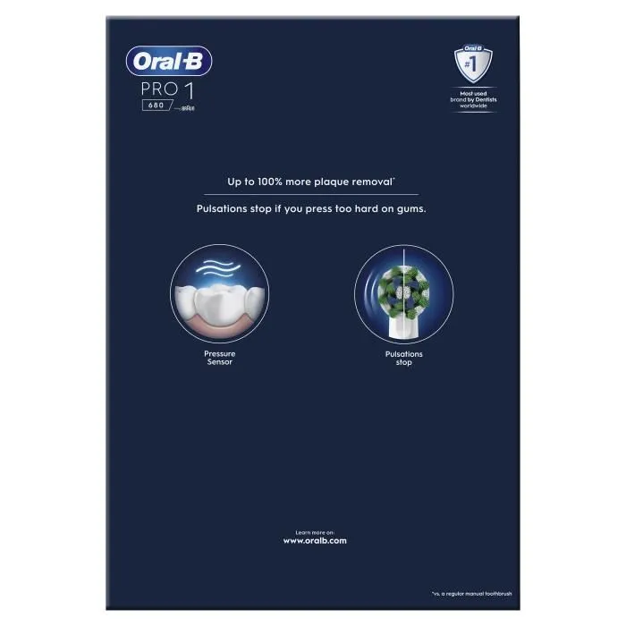 Oral-B Pro Series 1 Brosse à dents électrique avec Nettoyage 3D et minuteur, 2 brossettes et chargeur, couleur Rose et Noir Oral-B Pro Series 1 Brosse à dents électrique avec Nettoyage 3D et minuteur, 2 brossettes et chargeur, couleur Rose et Noir