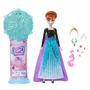 Mattel Poupée Jewel Reveal Anna La Reine des Neiges avec 8 surprises, boîte à bijoux flocon et bague - Ref JJY37