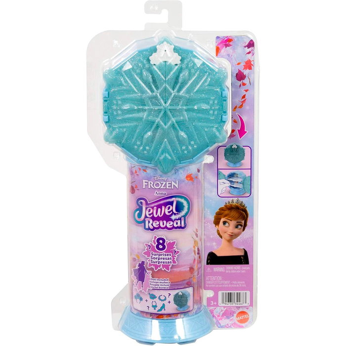 Mattel Disney Princess Anna Jewel Reveal - Poupée à surprises La Reine des Neiges Mattel Disney Princess Anna Jewel Reveal - Poupée à surprises La Reine des Neiges
