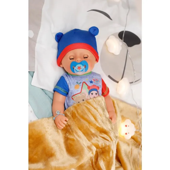 Baby Born Poupée Jonas articulée 43 cm - 10 fonctions avec accessoires - Rose - Fonctionne sans piles - Pour enfants dès 3 ans