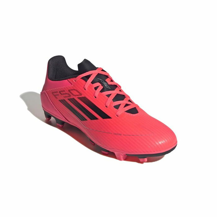 Chaussures de Football pour Adultes Adidas F50 Club FxG Rouge Rose Chaussures de Football pour Adultes Adidas F50 Club FxG Rouge Rose