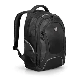 Port Designs Sac à Dos Courchevel - Pour Ordinateur Portable 15.6/16 Pouces et Tablette Jusqu'à 10.1'' - Compartiment Rembourré et Organiseur - 20 Litres - Noir