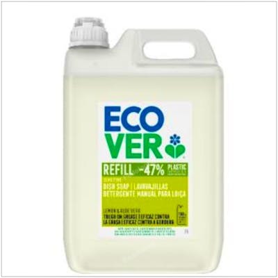 ECOVER Liquide vaisselle dégraissant Citron Aloe Vera 5L Eco Vegan ECOVER Liquide vaisselle dégraissant Citron Aloe Vera 5L Eco Vegan