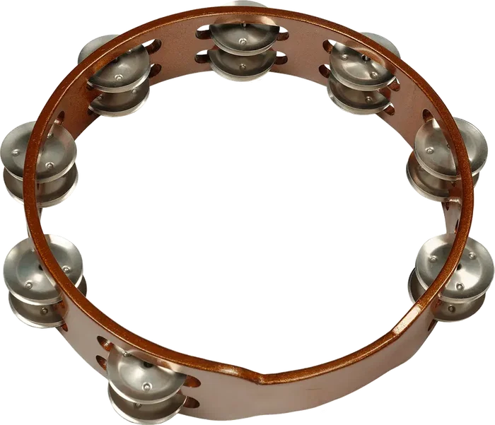TANGA Pandereta De 10" Diamètre 26 cm - Tambourin