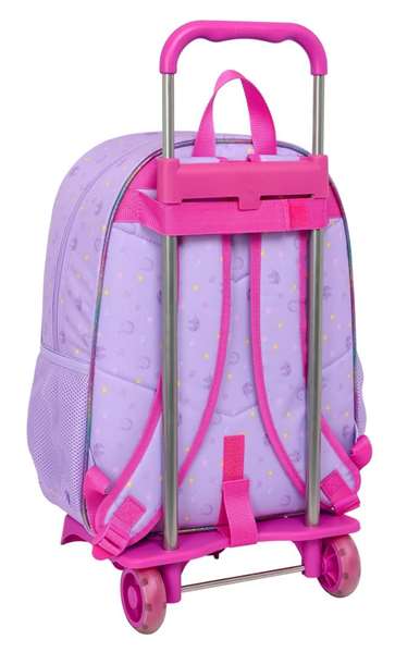 Safta Moch 180+Carro 905 Unicorn Academy - Cartable à roulettes pour enfant, 33 x 42 x 14 cm, dès 3 ans