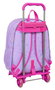 Safta Moch 180+Carro 905 Unicorn Academy - Cartable à roulettes pour enfant, 33 x 42 x 14 cm, dès 3 ans