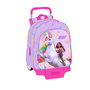 Cartable à roulettes Unicorn Academy Lila 33 x 42 x 14 cm