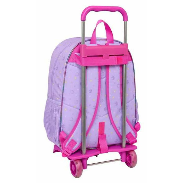 Cartable à roulettes Unicorn Academy Lila 33 x 42 x 14 cm Cartable à roulettes Unicorn Academy Lila 33 x 42 x 14 cm