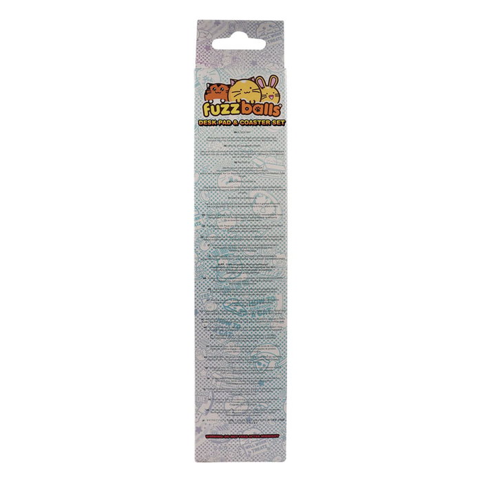 Fuzzballs set sous-mains revêtu & sous-verre Fuzzballs set sous-mains revêtu & sous-verre