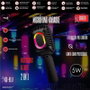 SAMI Singer2 Microphone Haut-parleur 2 en 1 avec fonction Karaoké