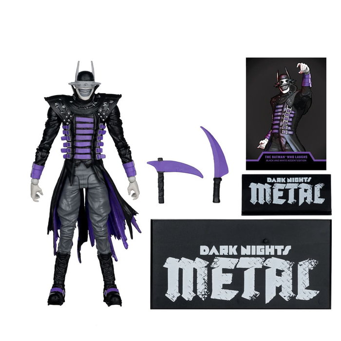 DC Multiverse figurine The Batman Who Laughs (B&W with accent) (Gold Label) 18 cm