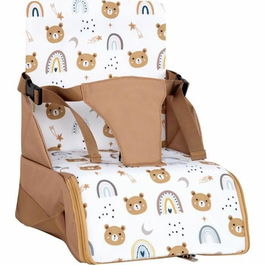 Tineo Rehausseur Portable Ultra Compact 30 x 28 x 13 cm Camel / Osos