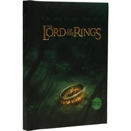 SD Toys Libreta avec lumière One Ring Le Seigneur des Anneaux - Carnet à LED pour écrire