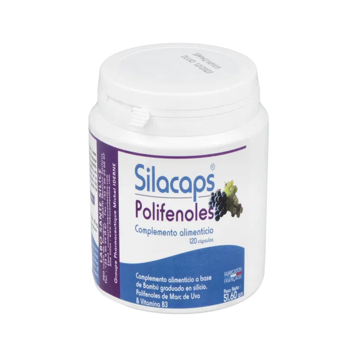 LABO SANTE SILICE Silacaps Polyphénols Vascular 120 capsules LABO SANTE SILICE Silacaps Polyphénols Vascular 120 capsules