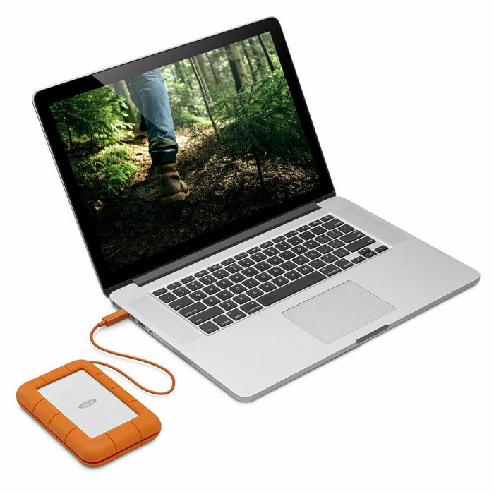 LaCie Rugged USB-C 5 To Gris/Jaune