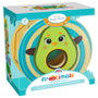 Frootimals Miss Pio Chickicado - Puzzle et encastrement en bois naturel avec formes et couleurs - Jeu éducatif 2 en 1 pour bébé
