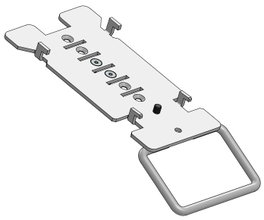 Ergonomic Solutions Plaque trou de serrure pour Banksys Yomani - Noir