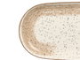 Vessia Bandeja Ovalada Patinée Marron 33x15,5x3 cm (Set de 24)