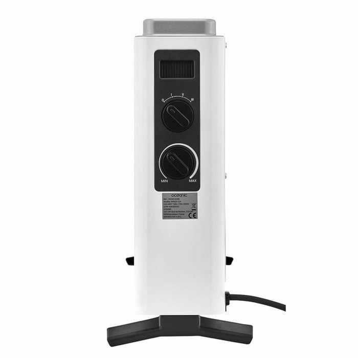 Oceanic Radiateur convecteur électrique mobile 2000W Blanc