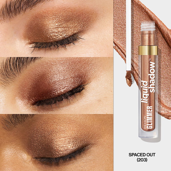 REVLON Liquid Shadow GLIMMER - Ombre à paupières liquide irisée n°203 Spaced Out - 3 ml