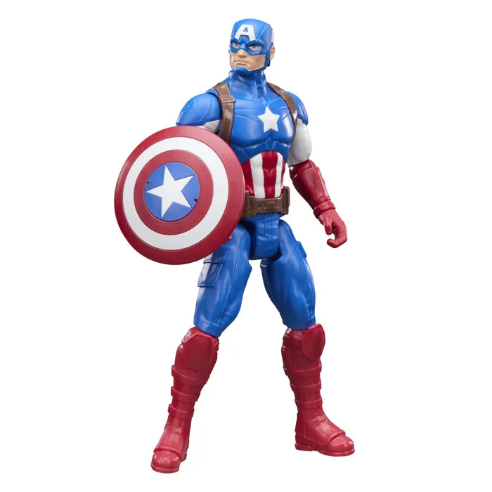 Hasbro Marvel Avengers - Figurine Captain America Titan Series 30 cm avec 11 points d'articulation - Jouet super-héros dès 4 ans Hasbro Marvel Avengers - Figurine Captain America Titan Series 30 cm avec 11 points d'articulation - Jouet super-héros dès 4 ans