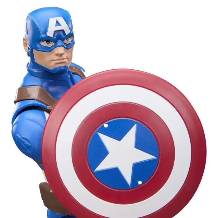 Hasbro Marvel Avengers - Figurine Captain America Titan Series 30 cm avec 11 points d'articulation - Jouet super-héros dès 4 ans Hasbro Marvel Avengers - Figurine Captain America Titan Series 30 cm avec 11 points d'articulation - Jouet super-héros dès 4 ans