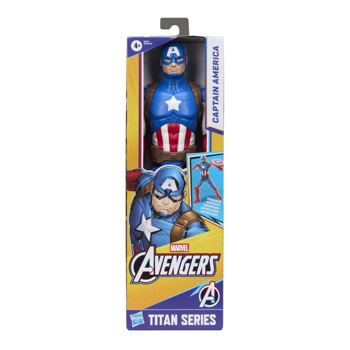 Hasbro Figurine Titan Avengers Capitaine América 30 cm Hasbro Figurine Titan Avengers Capitaine América 30 cm