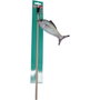 Aime Canne à pêche poisson Stick bois et poisson 15cm