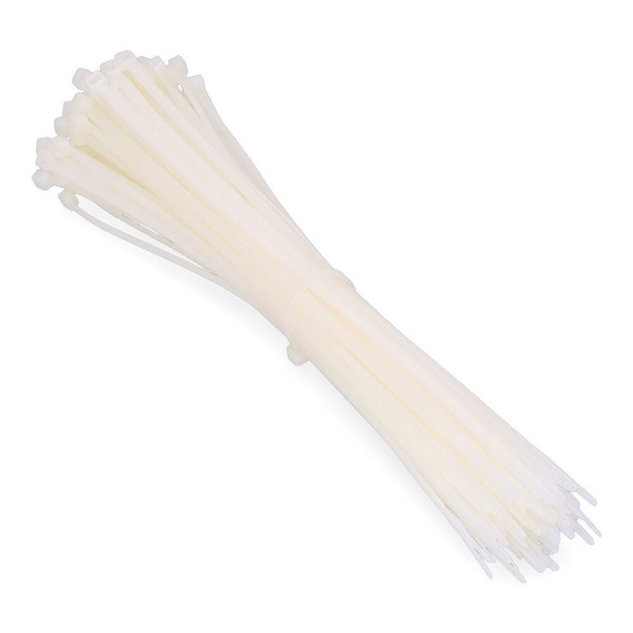 FISCHER Brida en nylon naturel 2,5-160 mm, 100 unités