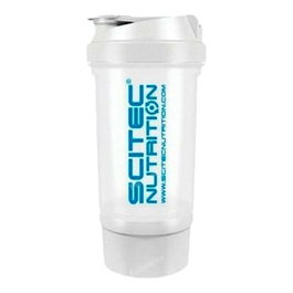 SCITEC NUTRITION SHAKER500 TR WHITE