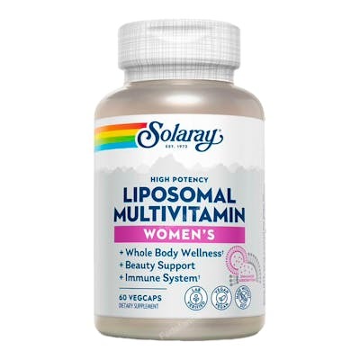 Solaray Liposomal Multivitamin pour femmes, 60 capsules végétales Solaray Liposomal Multivitamin pour femmes, 60 capsules végétales