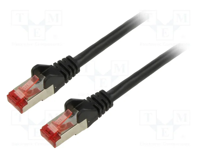 GOOBAY Câble Ethernet Patch Cord Cat 6 S/FTP 5m Noir GOOBAY Câble Ethernet Patch Cord Cat 6 S/FTP 5m Noir