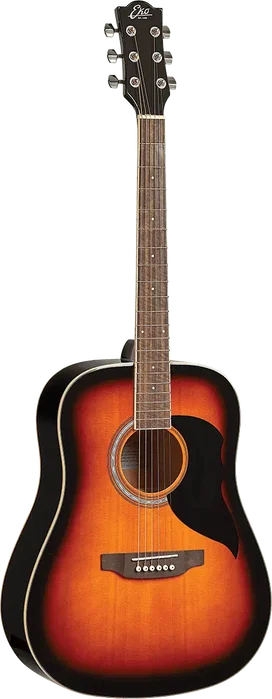 EKO Guitare Acoustique Dreadnought Ranger VI Brown Sunburst