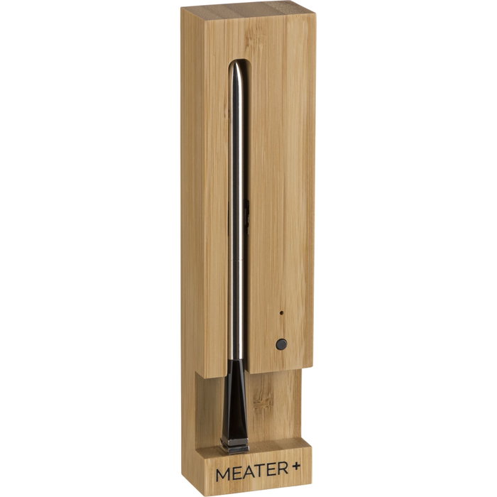 Meater MEATER Plus avec répéteur Bluetooth 50m, Argent / Marron