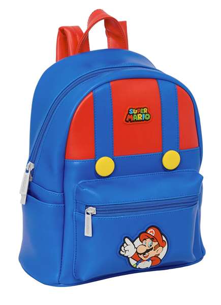 Safta Mini Sac à Dos Super Mario 24x28x12cm Safta Mini Sac à Dos Super Mario 24x28x12cm